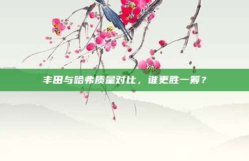 丰田与哈弗质量对比，谁更胜一筹？