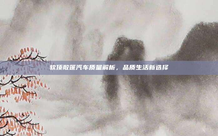 软顶敞篷汽车质量解析，品质生活新选择