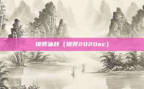 锐领油耗(锐领2020ec)