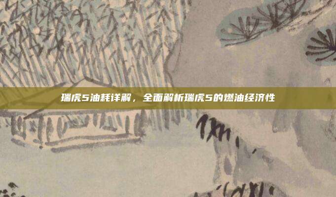 瑞虎5油耗详解,全面解析瑞虎5的燃油经济性