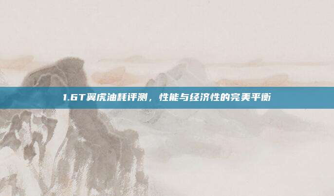 1.6T翼虎油耗评测，性能与经济性的完美平衡