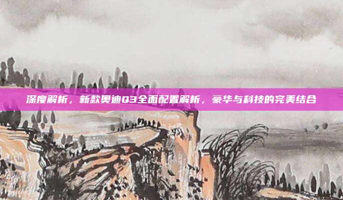 深度解析，新款奥迪Q3全面配置解析，豪华与科技的完美结合