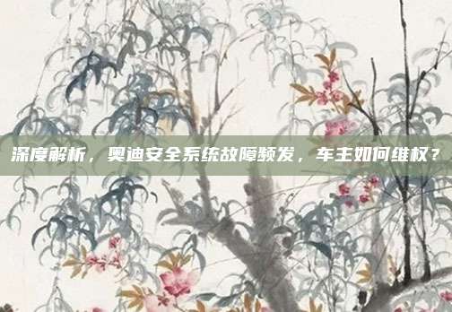 深度解析，奥迪安全系统故障频发，车主如何维权？