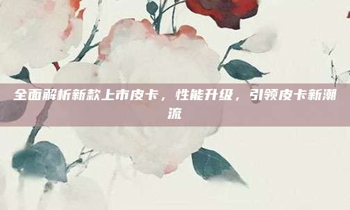 全面解析新款上市皮卡，性能升级，引领皮卡新潮流