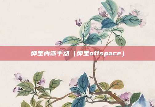 绅宝内饰手动（绅宝offspace）