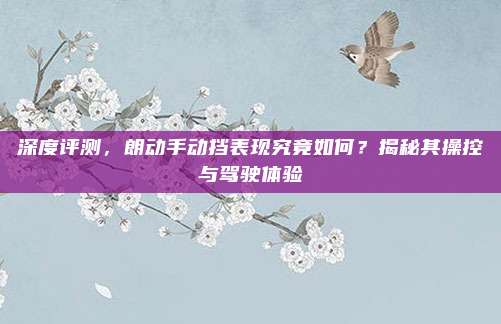 深度评测,朗动手动挡表现究竟如何?揭秘其操控与驾驶体验