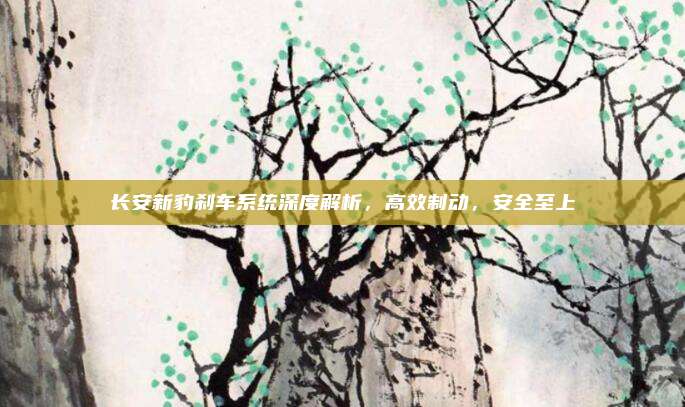 长安新豹刹车系统深度解析,高效制动,安全至上