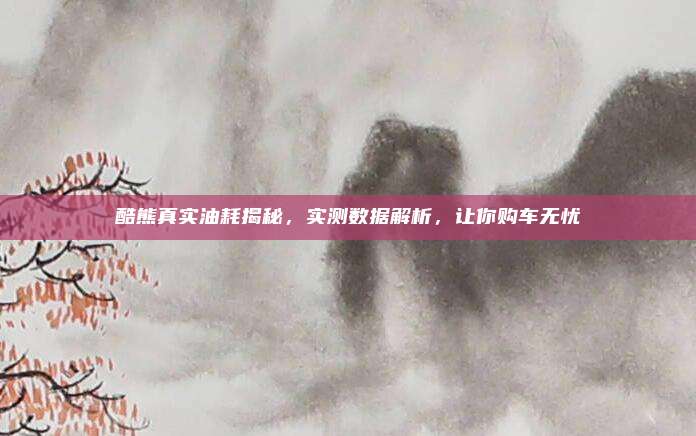酷熊真实油耗揭秘，实测数据解析，让你购车无忧