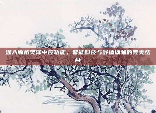 深入解析奕泽中控功能,智能科技与舒适体验的完美结合