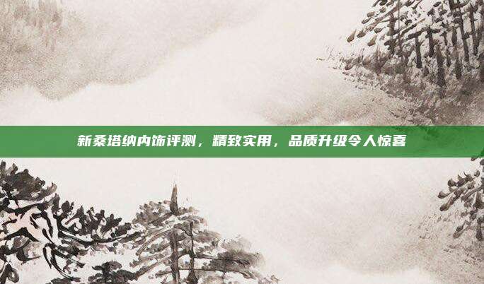 新桑塔纳内饰评测，精致实用，品质升级令人惊喜