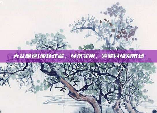 大众朗逸1油耗详解,经济实用,领跑同级别市场