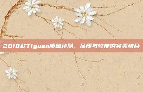 2018款Tiguan质量评测，品质与性能的完美结合