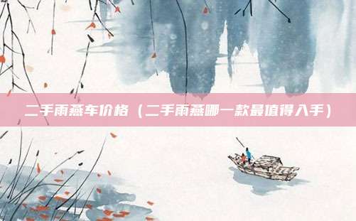 二手雨燕车价格（二手雨燕哪一款最值得入手）