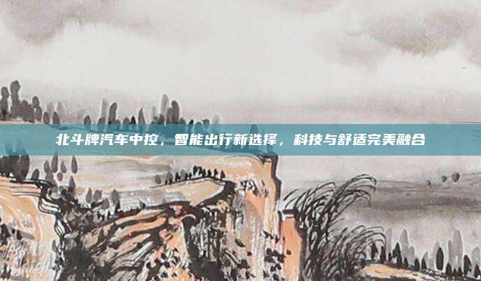 北斗牌汽车中控,智能出行新选择,科技与舒适完美融合