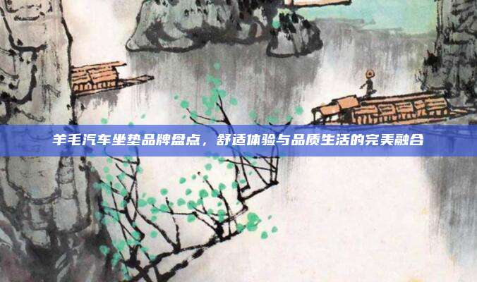 羊毛汽车坐垫品牌盘点,舒适体验与品质生活的完美融合