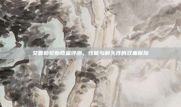 艾普勒轮胎质量评测,性能与耐久性的双重保障