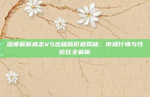 深度解析威志V5出租版价格揭秘,市场行情与性价比全解析