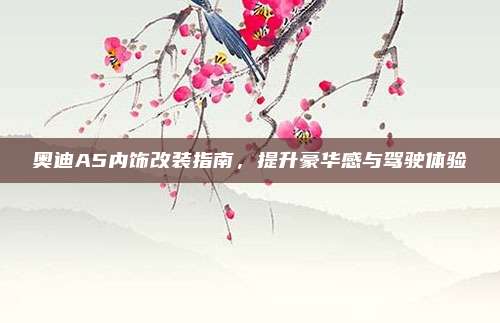 奥迪A5内饰改装指南，提升豪华感与驾驶体验