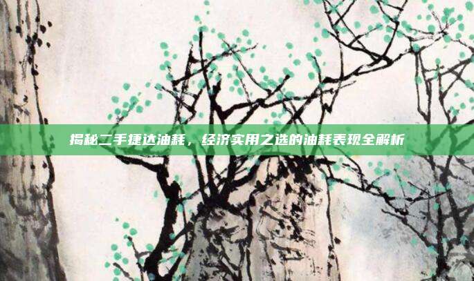 揭秘二手捷达油耗,经济实用之选的油耗表现全解析