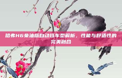 哈弗H6柴油版自动挡车型解析,性能与舒适性的完美融合