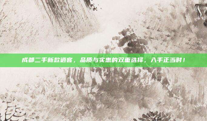 成都二手新款逍客,品质与实惠的双重选择,入手正当时!
