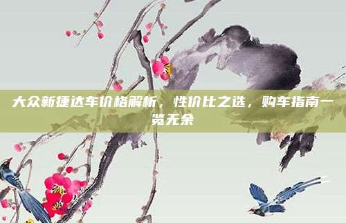 大众新捷达车价格解析,性价比之选,购车指南一览无余