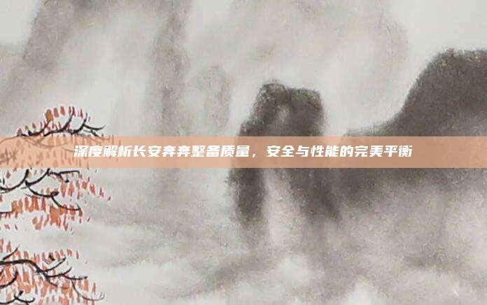 深度解析长安奔奔整备质量,安全与性能的完美平衡