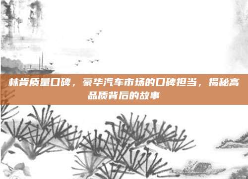 林肯质量口碑,豪华汽车市场的口碑担当,揭秘高品质背后的故事