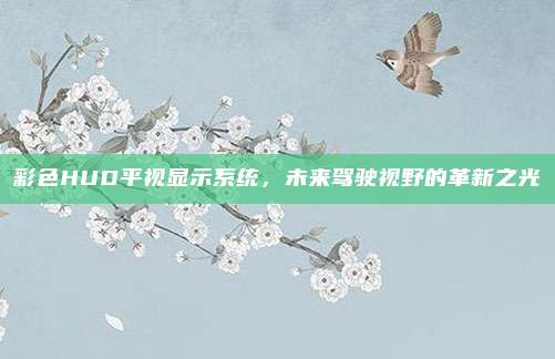 彩色HUD平视显示系统，未来驾驶视野的革新之光