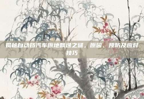 揭秘自动挡汽车原地飘逸之谜,原因、预防及应对技巧