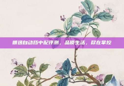 朗逸自动挡中配评测,品质生活,尽在掌控