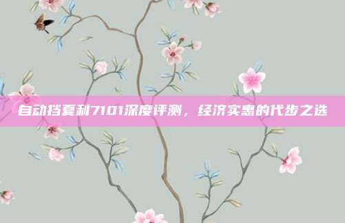 自动挡夏利7101深度评测,经济实惠的代步之选