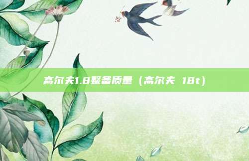 高尔夫1.8整备质量（高尔夫 18t）