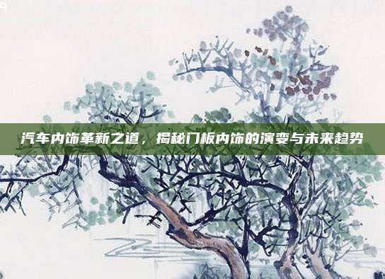 汽车内饰革新之道,揭秘门板内饰的演变与未来趋势