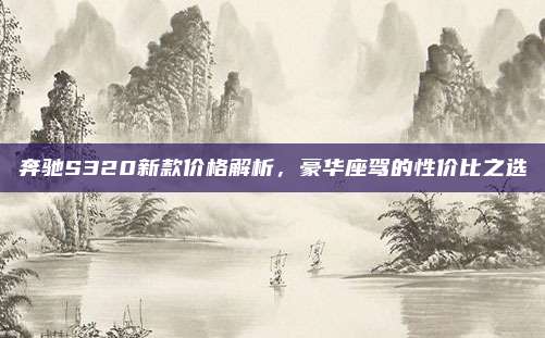 奔驰S320新款价格解析,豪华座驾的性价比之选