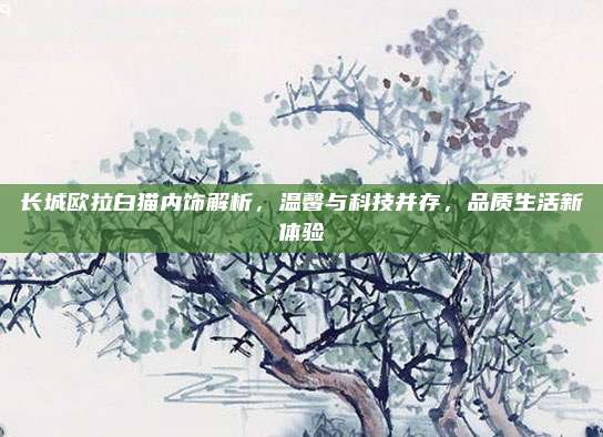 长城欧拉白猫内饰解析,温馨与科技并存,品质生活新体验