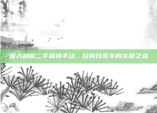 深入剖析二手翼神手动,经典日系车的实用之选