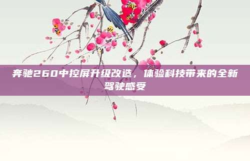 奔驰260中控屏升级改造,体验科技带来的全新驾驶感受