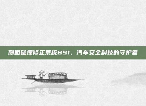 侧面碰撞修正系统BSI,汽车安全科技的守护者