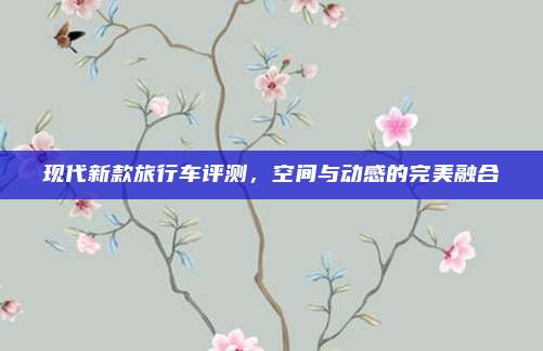 现代新款旅行车评测,空间与动感的完美融合