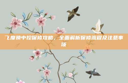 飞度换中控保修攻略,全面解析保修流程及注意事项