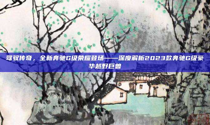 驾驭传奇,全新奔驰G级荣耀登场——深度解析2023款奔驰G级豪华越野巨兽