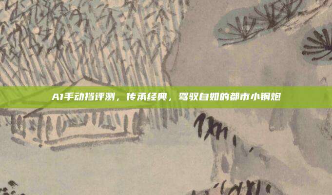 A1手动挡评测,传承经典,驾驭自如的都市小钢炮