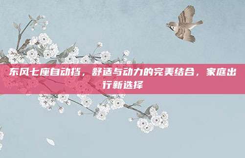 东风七座自动挡,舒适与动力的完美结合,家庭出行新选择