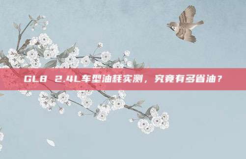 GL8 2.4L车型油耗实测,究竟有多省油?