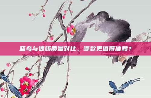 蓝鸟与速腾质量对比,哪款更值得信赖?