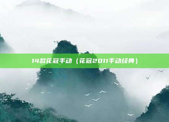 14款花冠手动（花冠2011手动经典）
