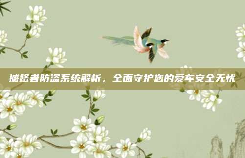 撼路者防盗系统解析，全面守护您的爱车安全无忧