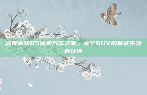 深度解析Q5奥迪汽车之家,豪华SUV的智能生活新伙伴