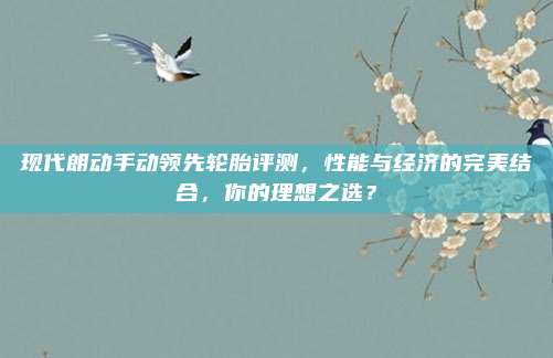 现代朗动手动领先轮胎评测,性能与经济的完美结合,你的理想之选?